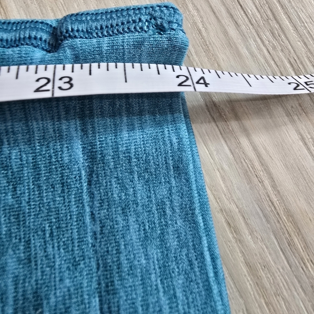 Alphalete Womens Size Small Blue Seamless Halo Leggings High Performance NWOT - Picture 7 of 8